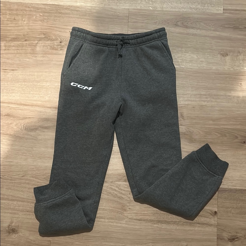 CCM Gray Sweatpants Comfortable Athletic Wear